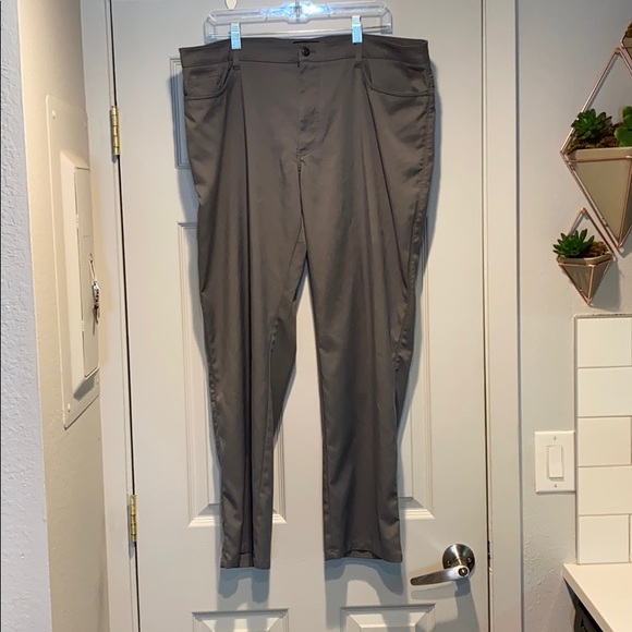 Men’s Grey Golf Pants - Picture 1 of 3